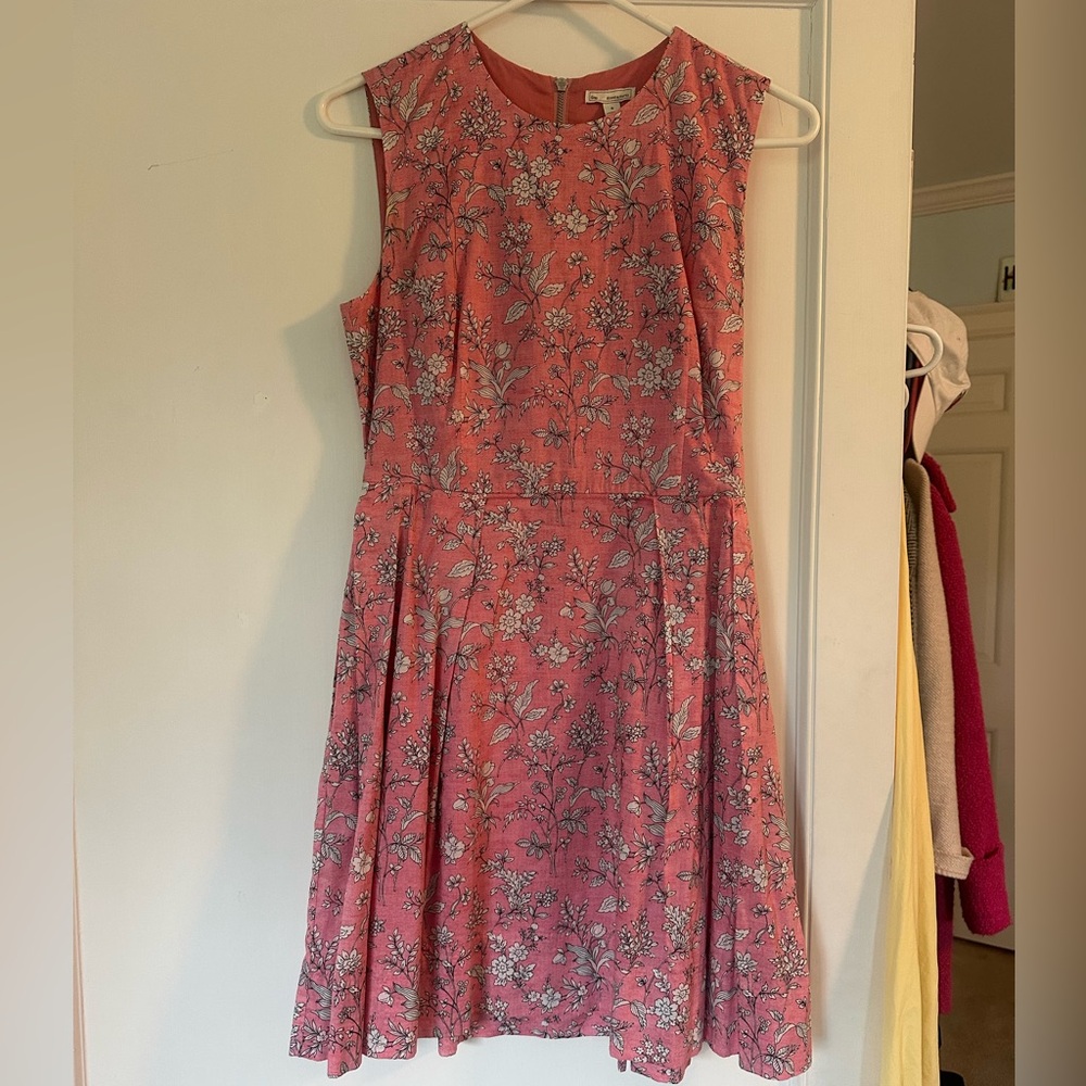 Gap Floral Pink Sleeveless Dress